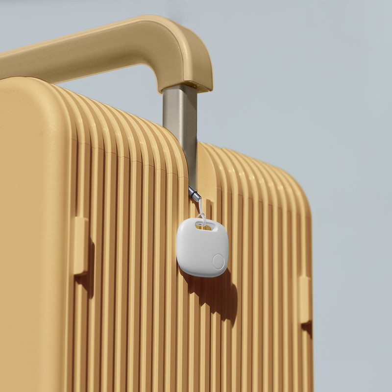 T2 Pro išmanusis GPS sekiklis vaikiškos rankinės raktams baltas