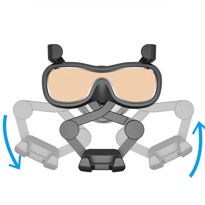 Gravitacinis automobilinis laikiklis išmaniajam telefonui ant orlaidės su sidabriniu oro gaivikliu