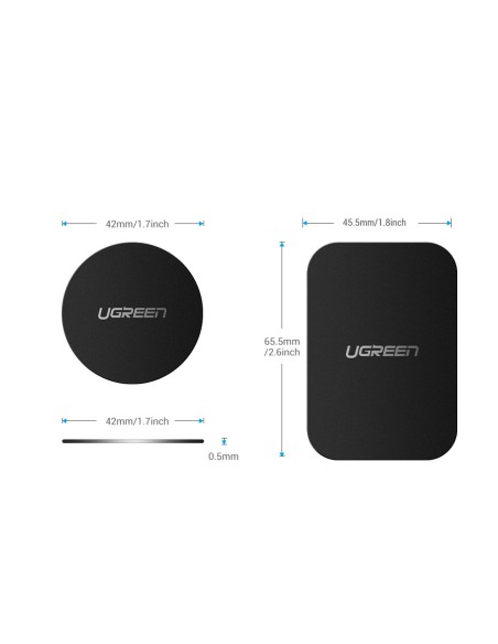 Lipnios metalinės plokštės magnetiniams automobiliniams laikikliams, pilkos spalvos
 
Lipnios metalinės plokštės magnetiniams automobiliniams laikikliams, pilkos spalvos