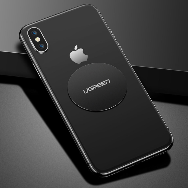 Lipnios metalinės plokštės magnetiniams automobiliniams laikikliams, pilkos spalvos