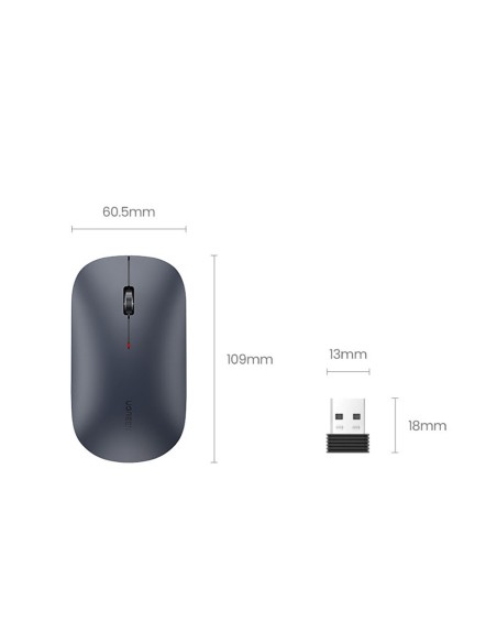 Patogi belaidė pelė USB kompiuteriui, juoda
 
Patogi belaidė pelė USB kompiuteriui, juoda