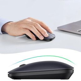 
Patogi belaidė pelė USB kompiuteriui, pilka
