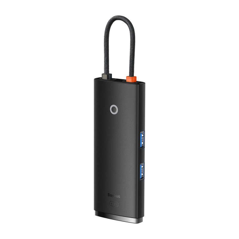 Daugiafunkcis HUB Lite serijos USB-C 2x USB PD HDMI SD/ TF juodas