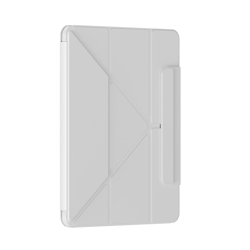 Dėklo dangtelis su stovu iPad Pro 12,9& 39 & 39 2018-2021 Safattach Y tipo baltas