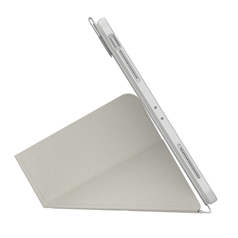 Dėklo dangtelis su stovu iPad Pro 12,9& 39 & 39 2018-2021 Safattach Y tipo baltas