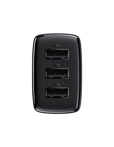 Kompaktiškas 3x USB 17W sieninis įkroviklis, juodas
 
Kompaktiškas 3x USB 17W sieninis įkroviklis, juodas