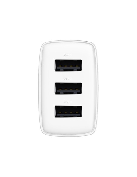 Kompaktiškas 3x USB 17W sieninis įkroviklis, baltas
 
Kompaktiškas 3x USB 17W sieninis įkroviklis, baltas