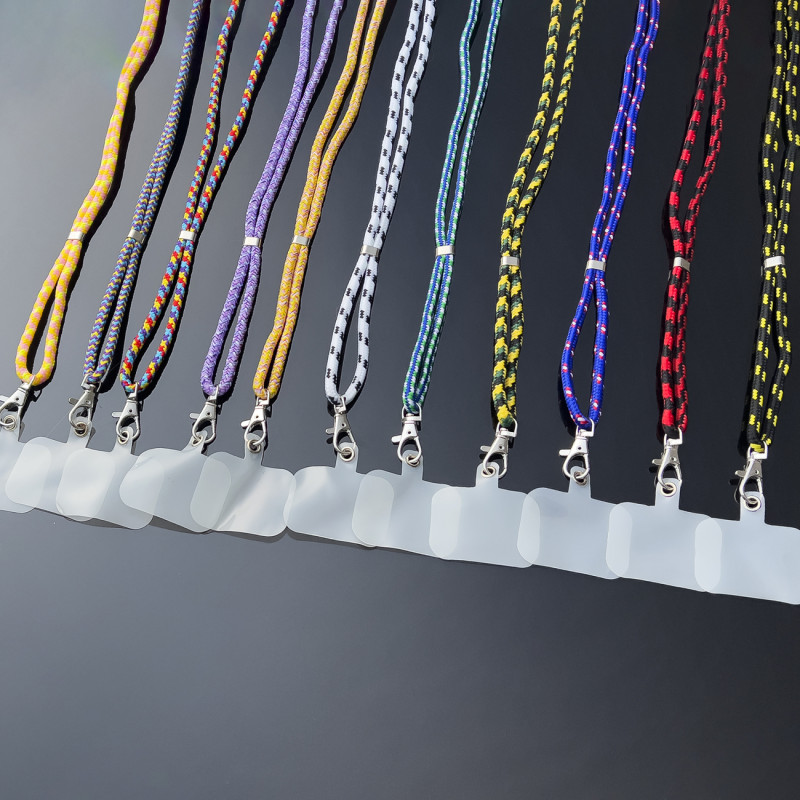 Stilinga virvė su įdėklu telefono raktams PATTERN 2