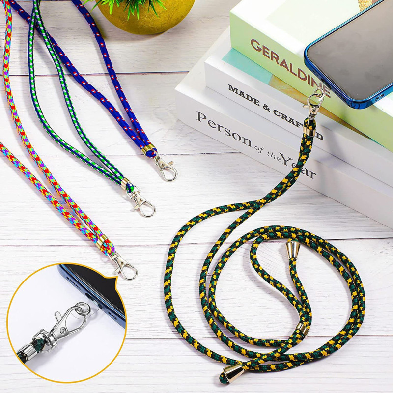 Stilinga virvė su įdėklu telefono raktams PATTERN 2