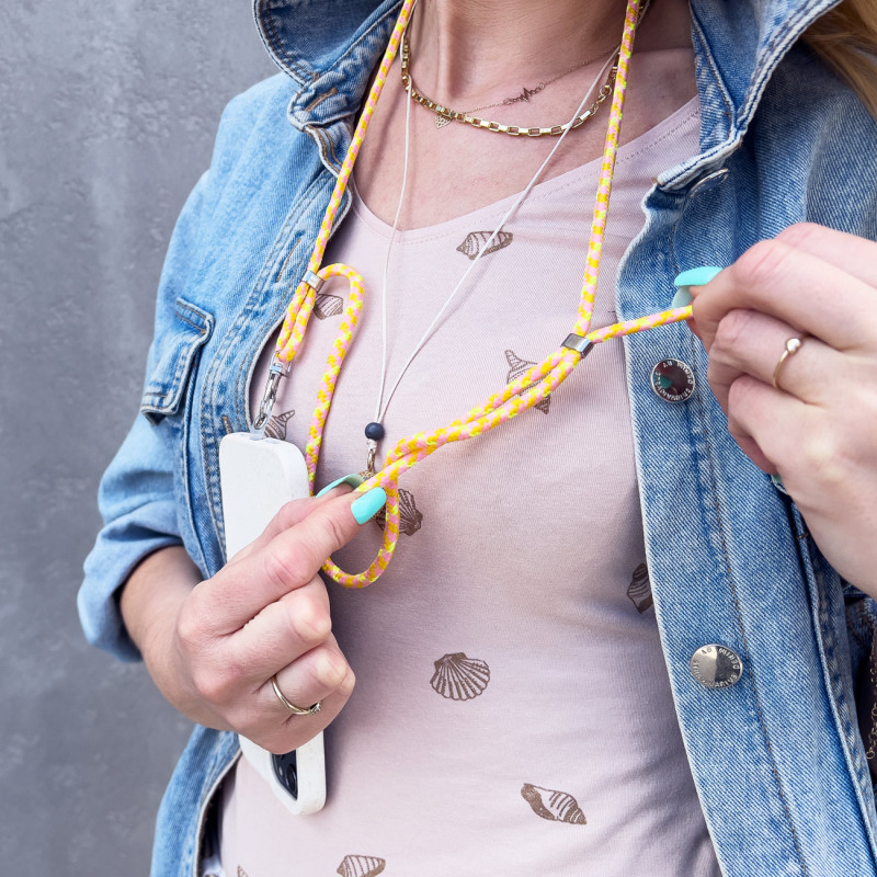 Stilinga virvė su įdėklu telefonui, PATTERN 6