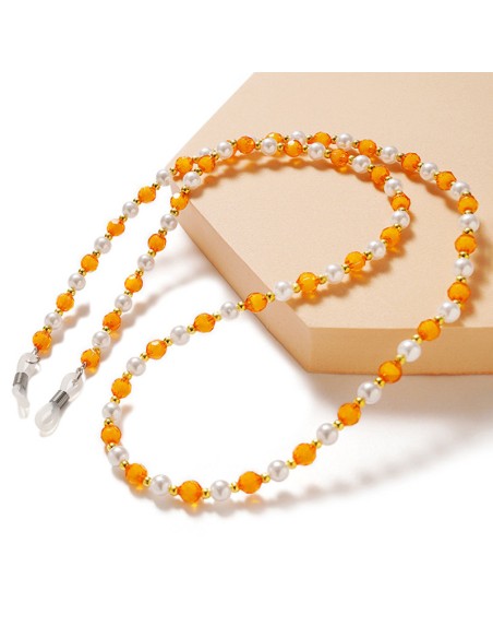 Grandininis pakabukas akiniams su oranžiniais karoliukais
 
Grandininis pakabukas akiniams su oranžiniais karoliukais