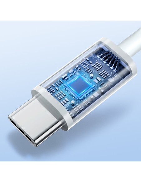 Kabelis iPhone MFi USB-C - Lightning 27W PD 2m baltas
 
Kabelis iPhone MFi USB-C - Lightning 27W PD 2m baltas