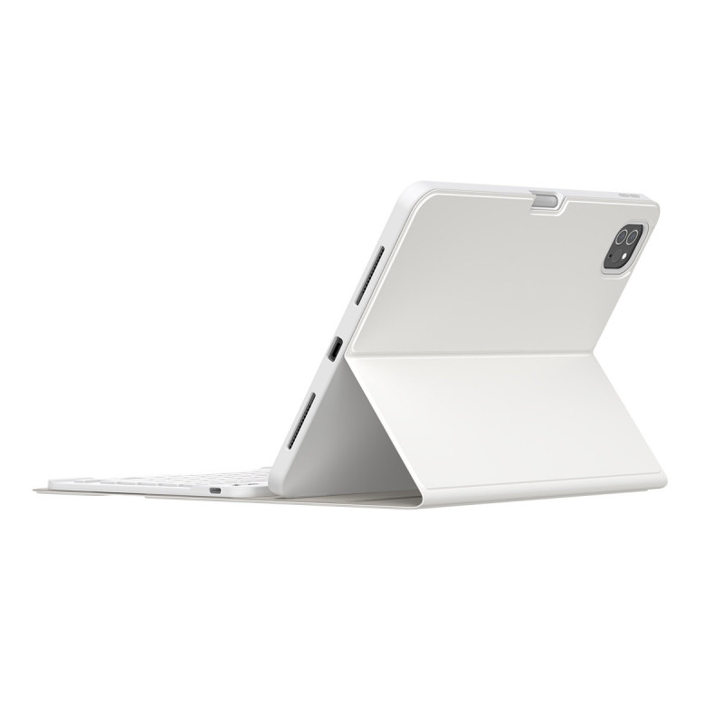 Dėklas su klaviatūra, skirtas iPad Pro 11& 39 & 39 2018-2021 Brilliance white