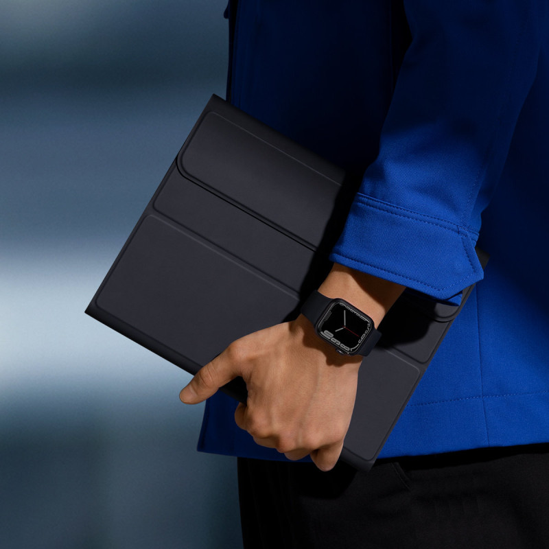 Dėklas su klaviatūra, skirtas iPad Pro 12.9& 39 & 39 2018-2021 Brilliance black