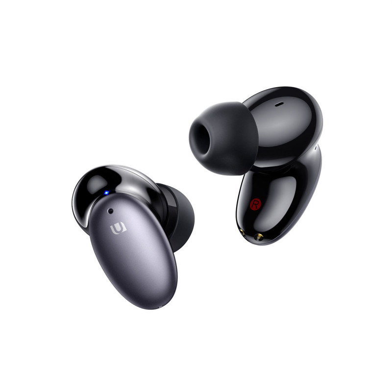 HiTune X6 TWS Bluetooth 5.0 ANC belaidės ausinės, pilkos spalvos