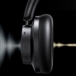 
HiTune Max3 Bluetooth ANC belaidės ausinės, juodos

