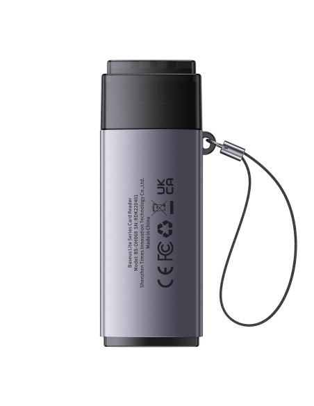 USB Lite serijos SD/ TF kortelių skaitytuvo adapteris, pilkas
 
USB Lite serijos SD/ TF kortelių skaitytuvo adapteris, pilkas