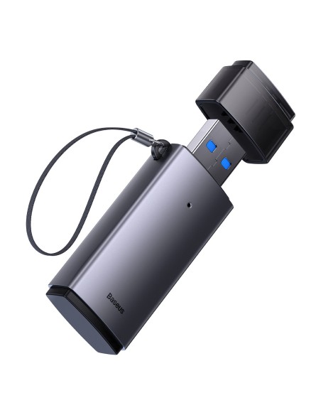 USB Lite serijos SD/ TF kortelių skaitytuvo adapteris, pilkas
 
USB Lite serijos SD/ TF kortelių skaitytuvo adapteris, pilkas