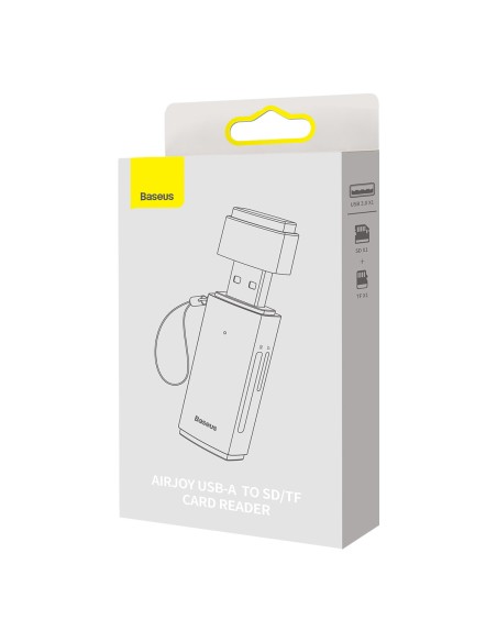USB Lite serijos SD/ TF kortelių skaitytuvo adapteris, pilkas
 
USB Lite serijos SD/ TF kortelių skaitytuvo adapteris, pilkas