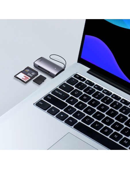 USB Lite serijos SD/ TF kortelių skaitytuvo adapteris, pilkas
 
USB Lite serijos SD/ TF kortelių skaitytuvo adapteris, pilkas