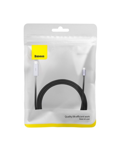 Didelės raiškos serijos USB-C – HDMI 2.0 4K 60Hz adapterio laidas, 2 m juodas
 
Didelės raiškos serijos USB-C – HDMI 2.0 4K 60Hz adapterio laidas, 2 m juodas
