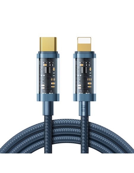 Pintas kabelis iPhone USB-C - Lightning PD 20W 1,2m mėlynas
 
Pintas kabelis iPhone USB-C - Lightning PD 20W 1,2m mėlynas