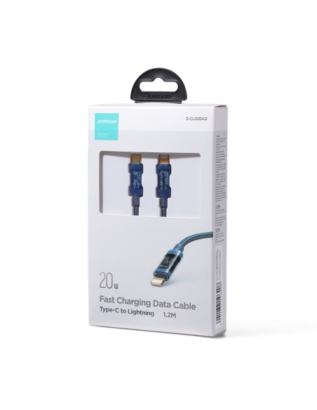 Pintas kabelis iPhone USB-C - Lightning PD 20W 1,2m mėlynas
 
Pintas kabelis iPhone USB-C - Lightning PD 20W 1,2m mėlynas
