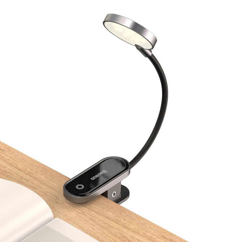 Mini šviesos LED ekrano skaitymo lempa su klipu...