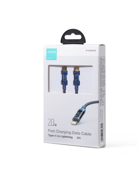 Pintas kabelis iPhone USB-C - Lightning PD 20W 2m mėlynas
 
Pintas kabelis iPhone USB-C - Lightning PD 20W 2m mėlynas