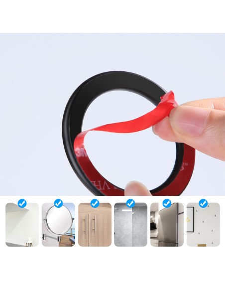 Magnetinis žiedo laikiklis išmaniajam telefonui, planšetei, telefonui, juodas RINKINYS iš 2 vnt.
 
Magnetinis žiedo laikiklis išmaniajam telefonui, planšetei, telefonui, juodas RINKINYS iš 2 vnt.