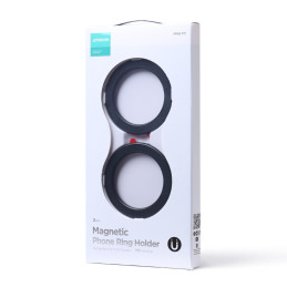 
Magnetinis žiedo laikiklis išmaniajam telefonui, planšetei, telefonui, juodas RINKINYS iš 2 vnt.
