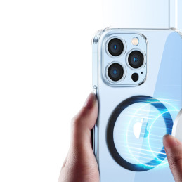 
Metalinis magnetinis žiedas išmaniajam telefonui, mėlynas telefonas
