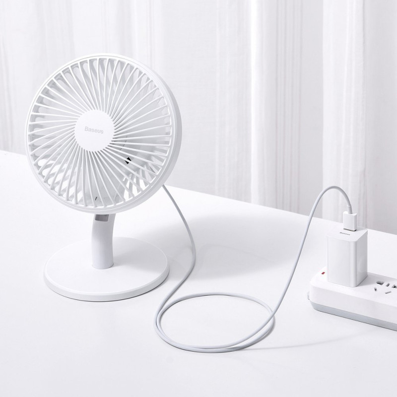 Puikus kabelis USB microUSB laidas greitam įkrovimui 2A 1m baltas