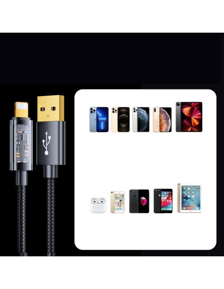 iPhone USB - Lightning laidas įkrovimui ir duomenų perdavimui 2.4A 20W 2m juodas
 
iPhone USB - Lightning laidas įkrovimui ir duomenų perdavimui 2.4A 20W 2m juodas