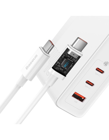 GaN5 Pro greitas įkroviklis 2x USB-C + USB 140W baltas
 
GaN5 Pro greitas įkroviklis 2x USB-C + USB 140W baltas