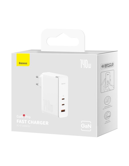GaN5 Pro greitas įkroviklis 2x USB-C + USB 140W baltas
 
GaN5 Pro greitas įkroviklis 2x USB-C + USB 140W baltas