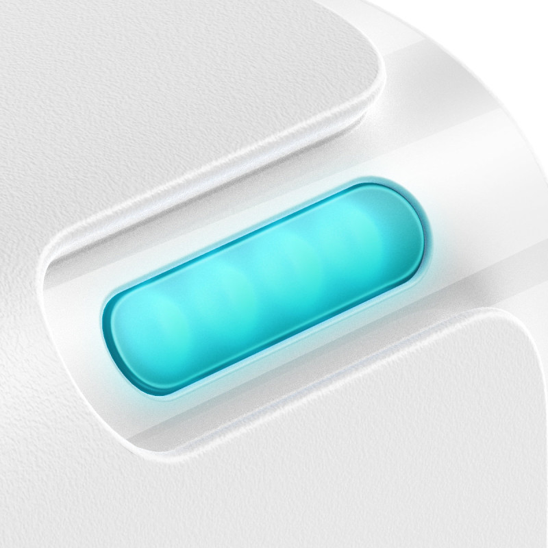 GaN5 Pro greitas įkroviklis 2x USB-C + USB 140W baltas