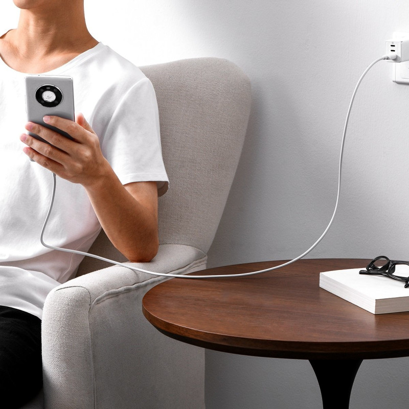 Superior Series SUPERVOOC USB-A į USB-C laidas 65W 1m baltas