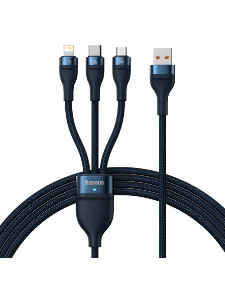 3 viename laidas greito įkrovimo laidas USB-A į USB-C microUSB Lightning 66W 480Mb/ s 1,2m mėlynas
 
3 viename laidas greito įkrovimo laidas USB-A į USB-C microUSB Lightning 66W 480Mb/ s 1,2m mėlynas