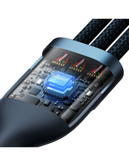 3 viename laidas greito įkrovimo laidas USB-A į USB-C microUSB Lightning 66W 480Mb/ s 1,2m mėlynas
 
3 viename laidas greito įkrovimo laidas USB-A į USB-C microUSB Lightning 66W 480Mb/ s 1,2m mėlynas