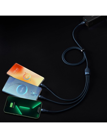 3 viename laidas greito įkrovimo laidas USB-A į USB-C microUSB Lightning 66W 480Mb/ s 1,2m mėlynas
 
3 viename laidas greito įkrovimo laidas USB-A į USB-C microUSB Lightning 66W 480Mb/ s 1,2m mėlynas