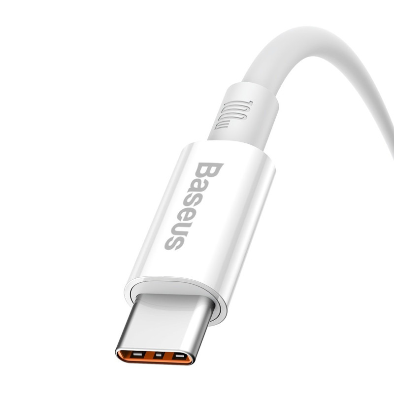 Superior Series USB-A – USB-C greito įkrovimo laidas 100W 480Mb/ s 2m baltas