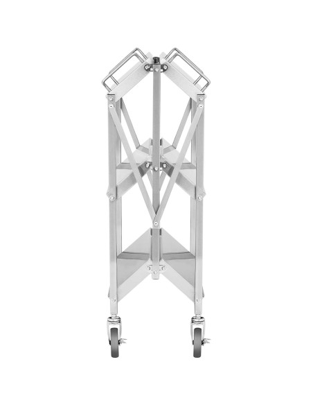 
Maitinimo padavėjo vežimėlis sulankstomas plieninis 3 lentynos 400 x 580 mm iki 90 kg
