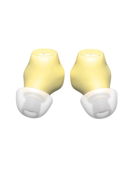 Encok WM01 TWS Bluetooth 5.3 į ausis įdedamos belaidės ausinės geltonos spalvos Encok WM01 TWS Bluetooth 5.3 į ausis įdedamos belaidės ausinės geltonos spalvos