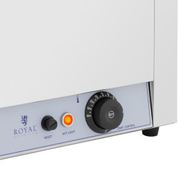 
Bain marie elektrinis šildytuvas šokolado fondiu sriubos stotis 1000 W 2 x 7 l
