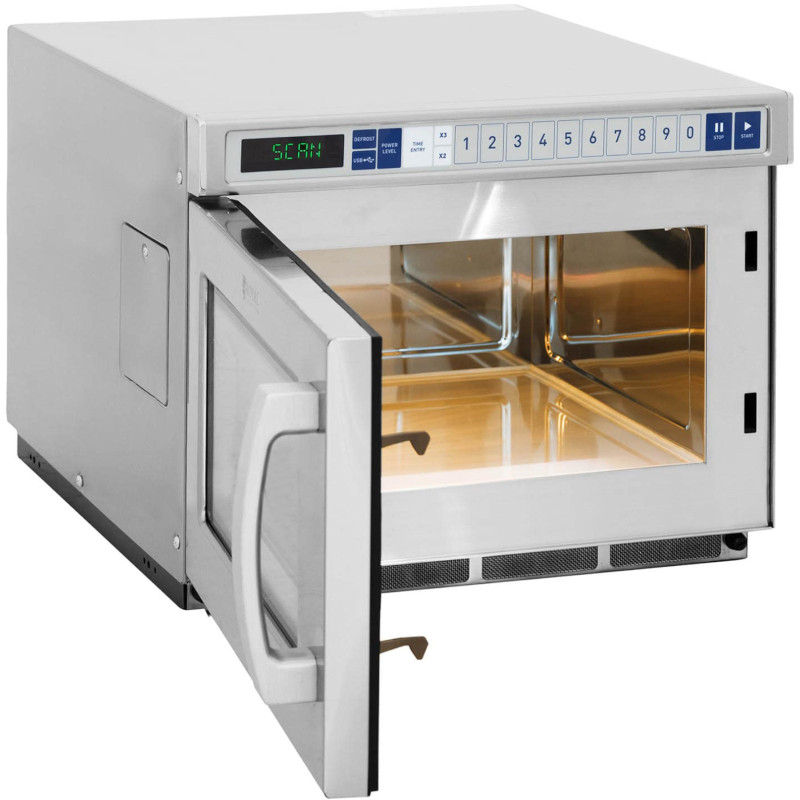 Maitinimo mikrobangų krosnelė 100 programų 3000 W 17 l