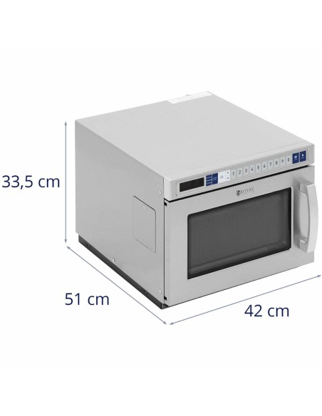 Maitinimo mikrobangų krosnelė 100 programų 3000 W 17 l
 
Maitinimo mikrobangų krosnelė 100 programų 3000 W 17 l