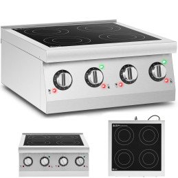 
4 degiklių reguliuojama indukcinė viryklė, 6000 W
