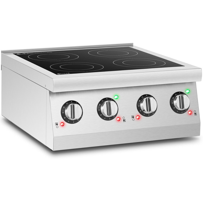 4 degiklių reguliuojama indukcinė viryklė, 6000 W