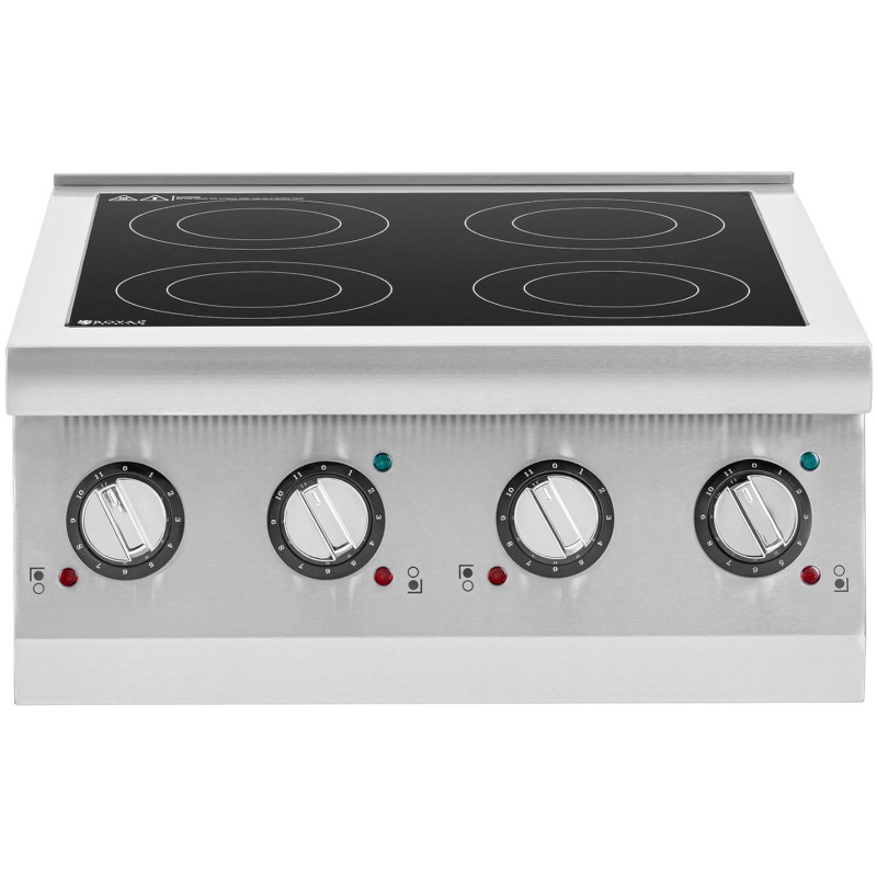 4 degiklių reguliuojama indukcinė viryklė, 6000 W